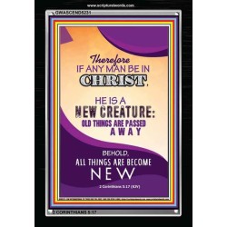 A NEW CREATURE   Framed Scripture Art   (GWASCEND5231)   
