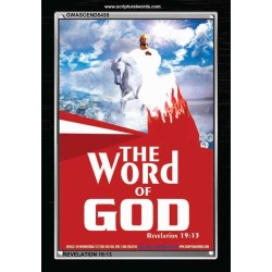 THE WORD OF GOD   Bible Verses Frame   (GWASCEND5435)   