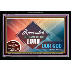 THE NAME OF THE LORD   Contemporary Christian Paintings Acrylic Glass frame   (GWASCEND5462)   