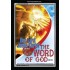 THE WORD OF GOD   Bible Verse Wall Art   (GWASCEND5494)   "25x33"
