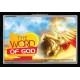 THE WORD OF GOD   Framed Restroom Wall Decoration   (GWASCEND5497)   