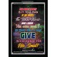 WHAT WILL A MAN GIVE IN EXCHANGE FOR HIS SOUL   Wall Art Poster   (GWASCEND6365)   