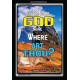 WHERE ARE THOU   Custom Framed Bible Verses   (GWASCEND6402)   