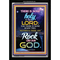ANY ROCK LIKE OUR GOD   Bible Verse Framed for Home   (GWASCEND6416)   
