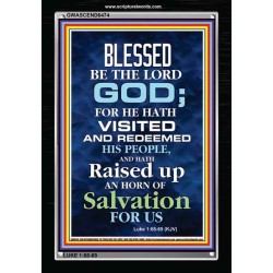 AN HORN OF SALVATION   Christian Quotes Frame   (GWASCEND6474)   