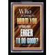 WHO IS GOING TO HARM YOU   Frame Bible Verse   (GWASCEND6478)   
