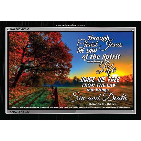 THE LAW OF THE SPIRIT   Dcor Art Work   (GWASCEND6537)   