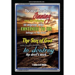 THE SON OF GOD   Bible Verse Acrylic Glass Frame   (GWASCEND6546)   