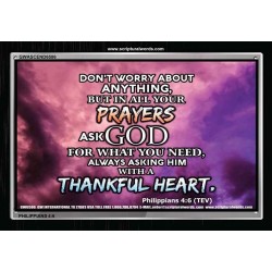 A THANKFUL HEART   Christian Paintings   (GWASCEND6586)   