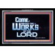 THE WORKS OF GOD   Custom Framed Bible Verse   (GWASCEND6673)   