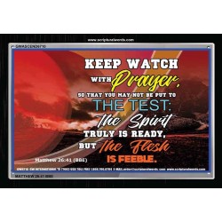 WATCH AND PRAY   Custom Biblical Painting   (GWASCEND6710)   