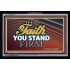 STAND FIRM IN FAITH   Bible Verse Frame Online   (GWASCEND6724)   "33x25"