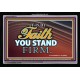 STAND FIRM IN FAITH   Bible Verse Frame Online   (GWASCEND6724)   