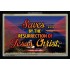 THE RESURRECTION OF JESUS   Christian Quote Frame   (GWASCEND6737)   "33x25"