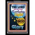 YOUR GOD WILL BE YOUR GLORY   Framed Bible Verse Online   (GWASCEND7248)   "25x33"