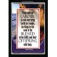 YOU SHALL NOT LABOUR IN VAIN   Bible Verse Frame Art Prints   (GWASCEND730)   