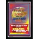 WORD OF THE LORD   Framed Hallway Wall Decoration   (GWASCEND7384)   