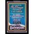 THE TRUTH OF YOUR SALVATION   Bible Verses Frame for Home Online   (GWASCEND7444)   "25x33"