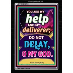 YOU ARE MY HELP   Frame Scriptures Dcor   (GWASCEND7463)   "25x33"