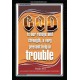 A VERY PRESENT HELP   Scripture Wood Frame Signs   (GWASCEND751)   