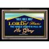 THE LORD OF HOSTS   Custom Frame Scriptures   (GWASCEND7535)   "33x25"