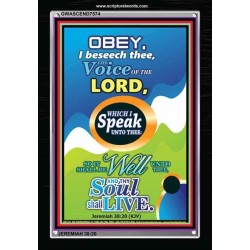 THE VOICE OF THE LORD   Contemporary Christian Poster   (GWASCEND7574)   