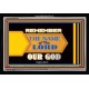 THE NAME OF THE LORD   Large Frame Scripture Wall Art   (GWASCEND7594)   