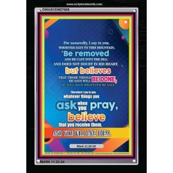 ASK WHEN YOU PRAY   Christian Artwork   (GWASCEND7609)   