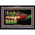 THINGS WHICH ARE NOT SEEN   Christian Wall Art Poster   (GWASCEND7857)   "33x25"