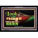 THINGS WHICH ARE NOT SEEN   Christian Wall Art Poster   (GWASCEND7857)   