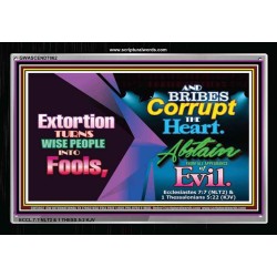 ABSTAIN FROM ALL APPEARANCE OF EVIL Bible Verses to Encourage  frame   (GWASCEND7862)   "33x25"