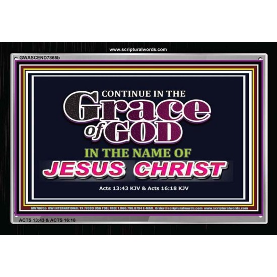 THE GRACE OF GOD   Biblical Paintings Frame   (GWASCEND7865b)   