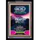 THE WORDS OF GOD   Framed Interior Wall Decoration   (GWASCEND7987)   