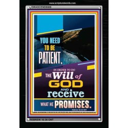 THE WILL OF GOD   Inspirational Wall Art Wooden Frame   (GWASCEND8000)   