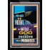 THE WILL OF GOD   Inspirational Wall Art Wooden Frame   (GWASCEND8000)   "25x33"