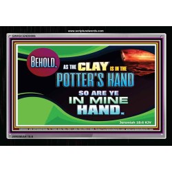 THE POTTER AND THE CLAY   Home Decor Art   (GWASCEND8006)   
