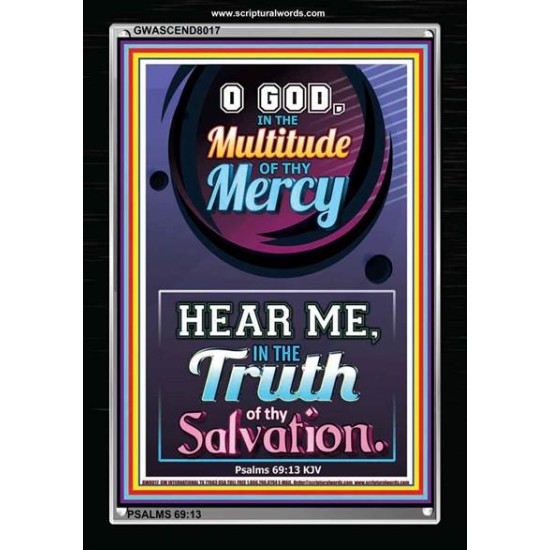 TRUTH OF THY SALVATION   Framed Bible Verses   (GWASCEND8017)   