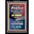 THE SALVATION OF GOD   Bible Verse Framed for Home   (GWASCEND8036)   "25x33"