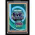 TURN AWAY FROM EVIL   Encouraging Bible Verses Framed   (GWASCEND8082)   "25x33"