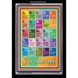 A-Z BIBLE VERSES   Christian Quote Framed   (GWASCEND8088)   