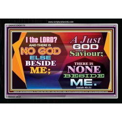 A JUST GOD   Framed Bible Verse Online   (GWASCEND8170)   "33x25"
