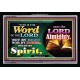 THE WORD OF THE LORD   Custom Biblical Painting   (GWASCEND8204)   