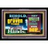 THE PALMS OF GODS HANDS   Scriptures Wall Art   (GWASCEND8211)   "33x25"