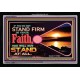 STAND FIRM IN FAITH   Frame Biblical Paintings   (GWASCEND8223)   