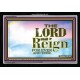 THE LORDS REIGN   Bible Verse Frame for Home Online   (GWASCEND8349)   