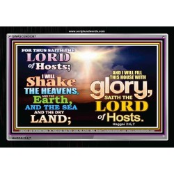 THE LORD OF HOSTS   Framed Scripture Dcor   (GWASCEND8367)   