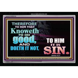 SIN   Custom Frame Inspiration Bible Verse   (GWASCEND8419)   