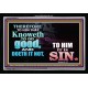 SIN   Custom Frame Inspiration Bible Verse   (GWASCEND8419)   