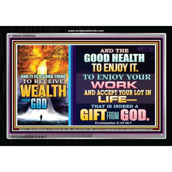 WEALTH FROM GOD   Art & Dcor Framed   (GWASCEND8424)   