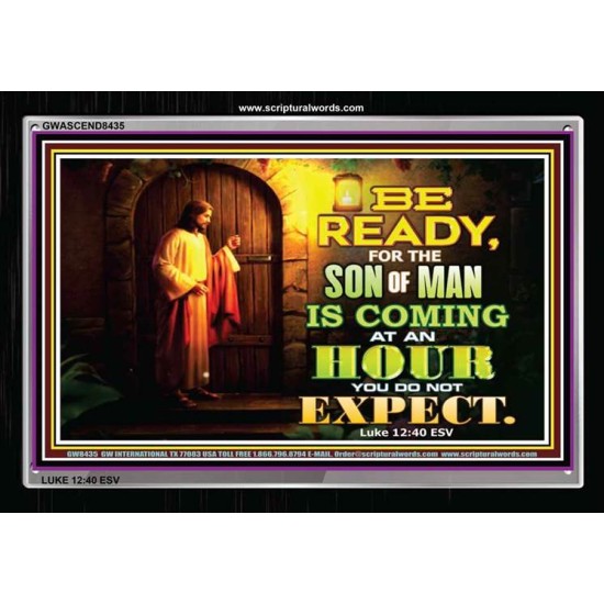 THE SON OF MAN   Custom Framed Bible Verses   (GWASCEND8435)   